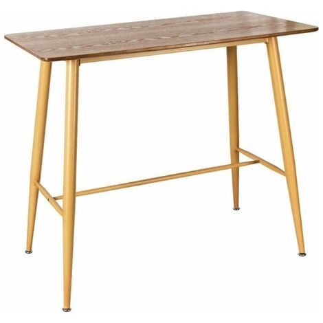 Mesas Bar - Mesa Yaguer 120 x 60 cm - Madera Natural (1/5)