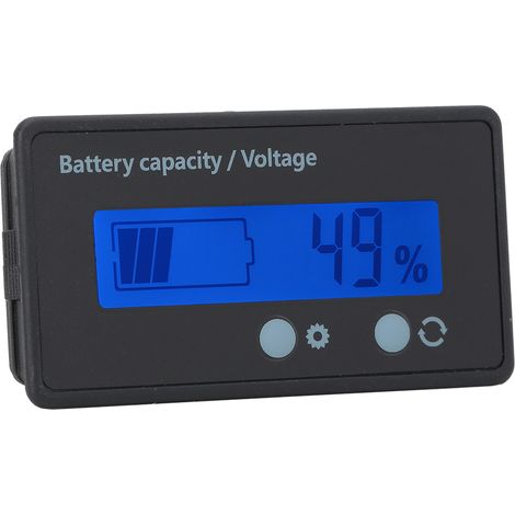 Moniteur de capacité de batterie étanche GY-6GS PCB HTN avec écran LCD, 12-84 V, bleu (1/5)