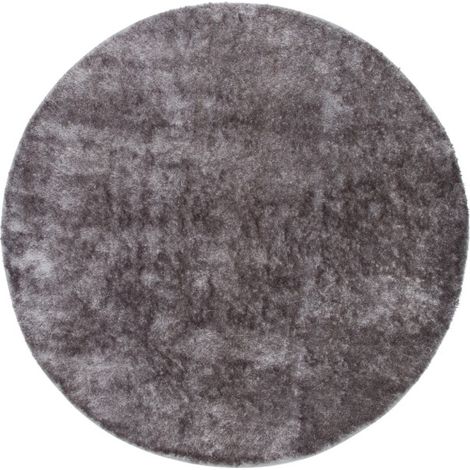 Tapis Rond "Mattis" 200cm Gris (1/5)