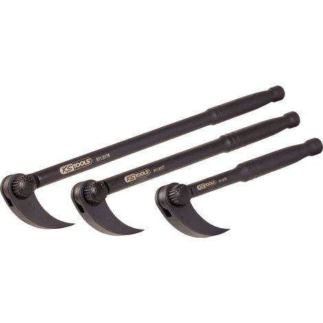 KS Tools Gelenk-Rollkopf-Hebeleisen-Satz, 3-tlg (1/2)