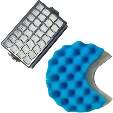 Filtre de rechangepour aspirateur Samsung DJ97-00339A/D/F SC8450/60/70 SC8480 SC8420, filtreH13, filtre éponge, filtre coton (1/4)