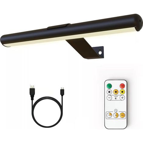 Applique murale LED 32cm réglable 3 couleurs magnétique portable (1/5)