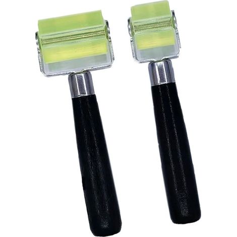 Set mit 2 Andruckwalzen für die Auto-Schalldämmung – 3 cm – Klebewalze – 5 cm Nähwalze – Tapetenwalze – Tapetenrolle (1/5)