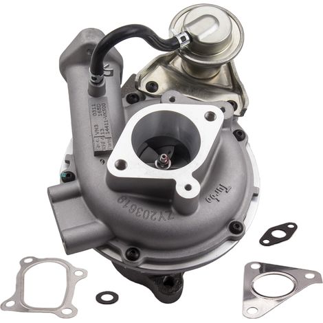 Turbocharger pour Nissan Navara 2.5 DI 133 HP VN3 14411-VK500 Tune TURBO TURBINE (1/5)