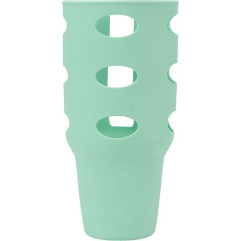 Adecuado para tapas de vasos de silicona, vasos térmicos, cubierta protectora completa, antideslizante, resistente al desgaste, vaso para coche, tapa de vaso de helado (Ver (1/5)