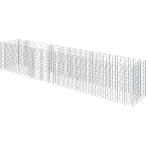 Arriate de gaviones de acero 540x90x100 cm vidaXL