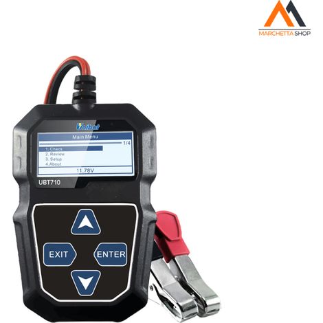 TESTER PER BATTERIA AUTO/MOTO 'UB710' 12V