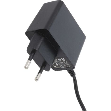 POSC15100A: Alimentatore a spina - verticale 15V/1A/15W, nero, adattatore, presa CA: CEE 7/16, spina CC: 2.1/5...
