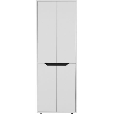 Freestanding armadio verticale autoportante con ripiani (1/5)