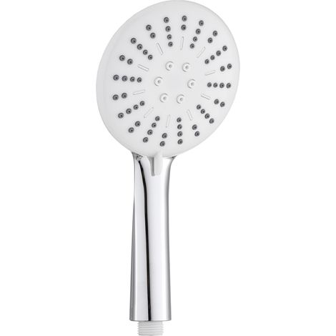 Douchette 3 fonctions avec économiseur d'eau Argent 14.5x21.5 cm