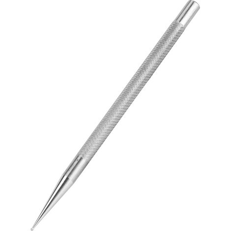Stylo à tracer et positionner à pointe ronde en acier inoxydable, outil pour le travail du cuir (1/5)