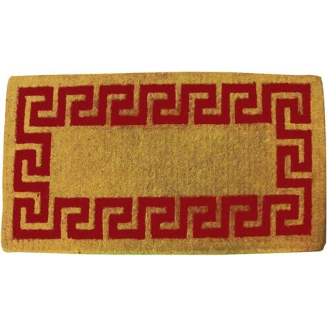 1PZ ZERBINO IMPERIALE ROSSO SPESSORE MM.38 - cm.50x100, spessore cm.3,8 (1/2)