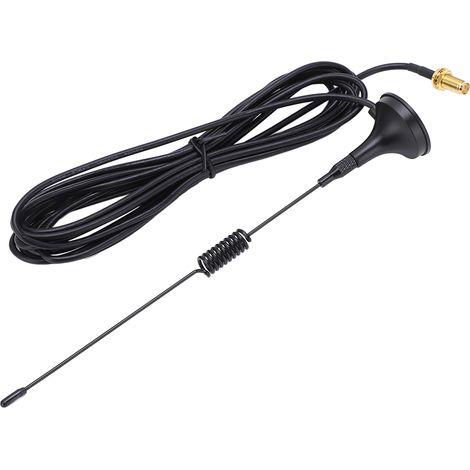 UHF 400-480MHz Funkantenne für Kenwood TK-240 TK-250 Walkie-Talkies, Magnethalterung mit SMA-Buchse, 20cm Kabel, hohe Verstärkung, magnetische Befestigung, CB-Zubehör. (1/5)