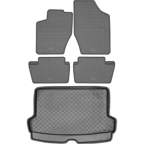 Peugeot 307 Kombi (SW) de 2002 a 2007 SET - Alfombrillas de goma para coche + alfombrilla para maletero (1/5)