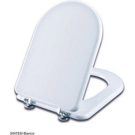 Sedile copriwater per vaso compatibile sintesi bianco by seba - seba (1/2)