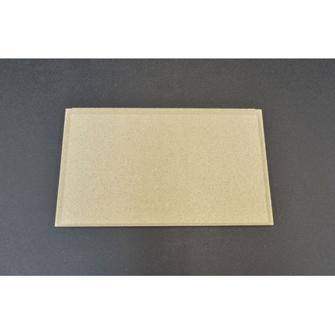 Déflecteur en bas B pour poêles à cheminée Granada de Fireplace - vermiculite - dimensions d'encastrement parfaitement adaptées (1/2)