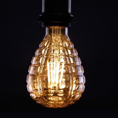 ZMH LED Glühbirne E27 Vintage Glühlampe Retro warmweiss Leuchtmittel Edison Warmweiß Filament Birne Energiesparlampe Bulb 4W für Haus Esszimmer Industrial Küche Flur Bar (1/5)