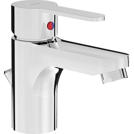 Jika Lyra Smart - Grifo de lavabo con desagüe, cromo H3111Z10041111 (1/2)