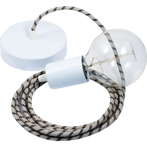 Lampada a sospensione creative cables rd54 stripes 105W 2 metri (1/3)