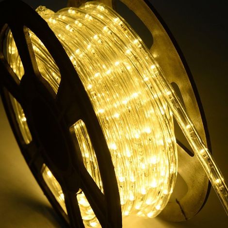Guirlande lumineuse extérieur 10m LED étanche 360 ampoules 230V flexible décoration intérieure et extérieure (1/5)