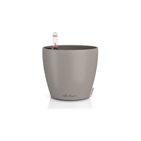 LECHUZA® Pflanzgefäße CLASSICO Color 14 Sandbraun All-in-One (1/2)