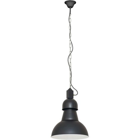 Hängelampe Industrie schwarz E27 bis 60W 230V (1/2)