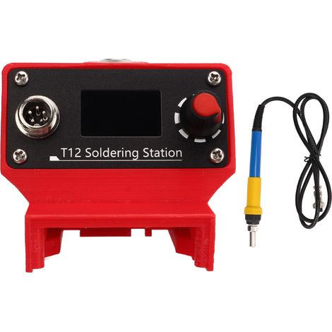 Station de soudage de bureau avec écran OLED 0,96 pouce 72 W, station de soudage portable sans fil T12, compatible avec Miwochi M18 (modèles 48-11-1828, 48-11-1815, 48-11-1840, 48-11-1850, 48-11-1860, (1/5)
