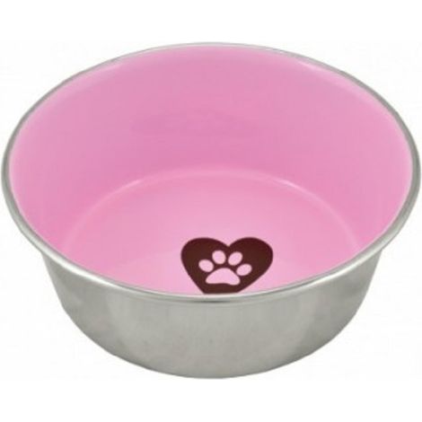 Rostfreie feeder.antides.love paw pink 0.55LT