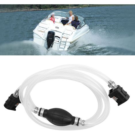 8-mm-Kraftstoffschlauch-Anschlussset für Yamaha C45 Außenbordmotortank, weiß, Bootskraftstoffanschlüsse, anpassbar an Bootsmotoren (1/5)