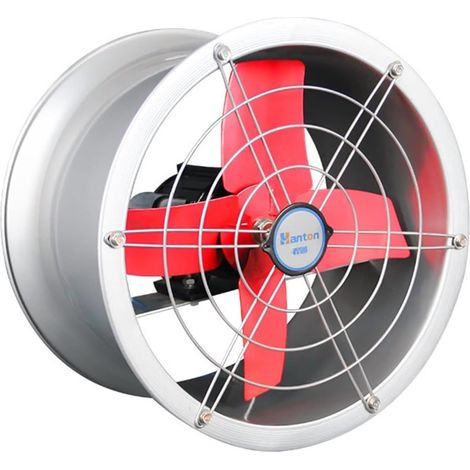 ventilateur soufflant Ventilateur d'échappement industriel ventilateur ventilateur ventilateur à grande vitesse Portable échappement et ventilateur ventilateur température humidité(2.5B-4) (1/5)