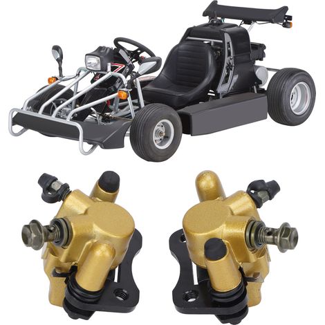 Hydraulische Scheibenbremssättel, geeignet für chinesische vierrädrige Quads und Karts mit 50ccm, 70ccm, 90ccm, 110ccm und 125ccm Hubraum. (1/5)