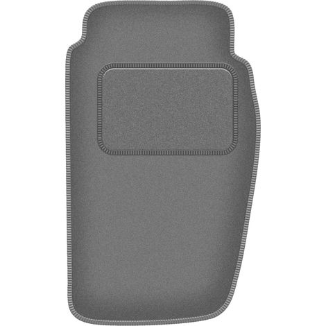 Alfombrilla de terciopelo para el conductor para: Jeep Grand Cherokee XJ todoterreno (1992-1998) grafito