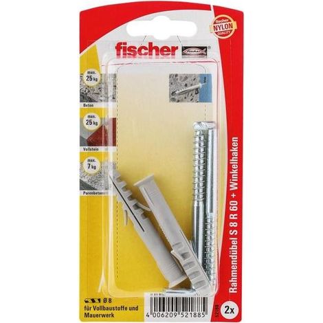 Fischer 2x Taco de marco S 8 RW - 52188