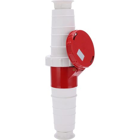 Connecteur D'alimentation Industriel 3 Phases 5 Fils 5Pin IP67 Prise Industrielle étanche 63A 380-415V 3P + E + N Prise Industrielle (1/5)
