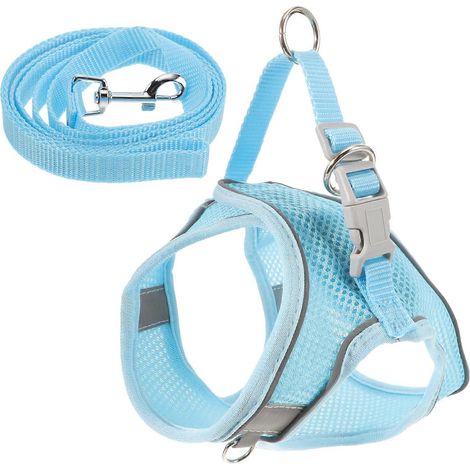Arnés reflectante para perros con correa para paseos al aire libre (1 juego) (1/5)