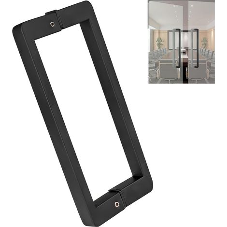 Poignée de Porte de Douche 20cm centre trou à trou en Acier Inoxydable, Poignée de Porte en Verre, Pièces de Rechange pour Porte Coulissante de Cabine de Douche (1/5)