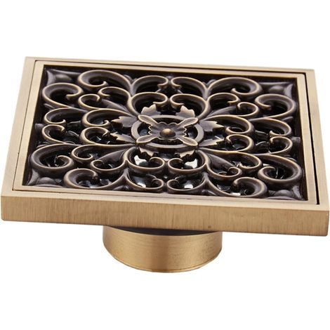 De Drain Carr En Laiton Antique Antipuanteur Pour Balcon Et (1/5)