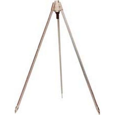 1PZ SUPPORTO TREPPIEDE PORTAIRRIGATORE CON ATTACCO F 1/2" in acciaio zincocromato, portagomma per tubi con attacco rapido quik, attacco F 1/2"