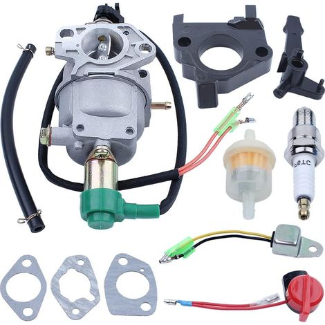 Kit de solénoïde de carburateur, pour générateur/moteur Honda Gx390 13Hp, générateur chinois 182 188/182F 188F, 16100-Z5R-743 16100-Z5L-F11 (1/5)