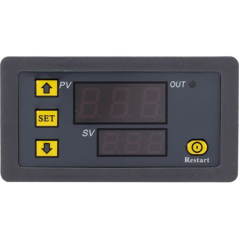 Relais minuterie grand écran OP CL LOP, paramètres magasin indépendant, Module de temps normalement ouvert AC110V-220V 1500W (1/5)