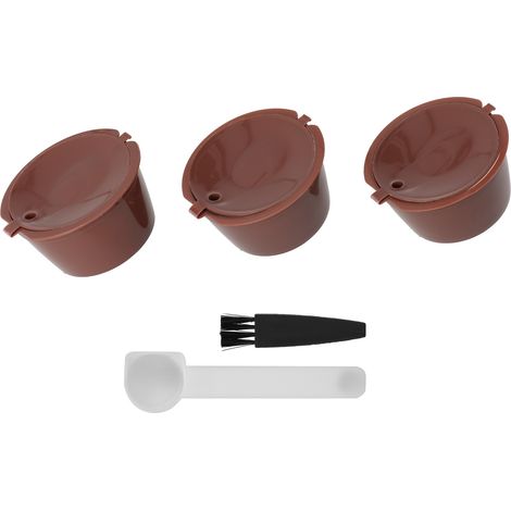 Set wiederverwendbarer Kaffeefilter, kompatibel mit Dolce Gusto Maschinen, nachfüllbare Kapseln 51-100 ml (1/5)