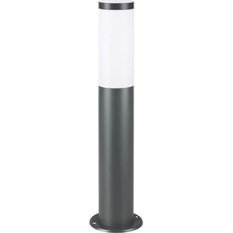 Lampadaire Extérieur Anthracite - 1 Unité - Acier Inoxydable - Éclairage Allée IP44 - Jardin - 50x7,6cm (1/5)