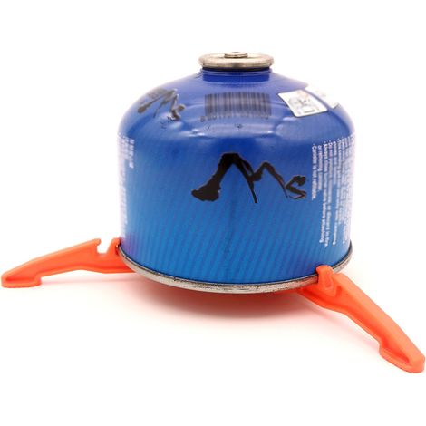 Stabilisateur de bidon de gaz pliable pour le camping et la randonnée, support pour réchaud à gaz, trépied pour cartouche de gaz (1/5)