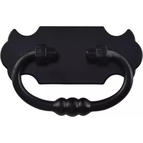 Poignées de placard cuisine, anneaux 8,7 cm long, boutons (1/5)