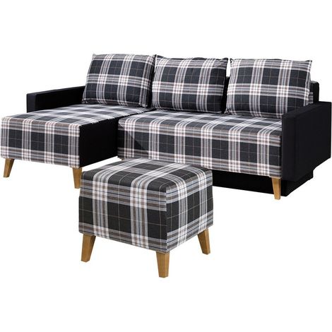 Ensemble de canapés Etrmoru 137 , Fonction de couchage, 0, Boîte de literie, Tapisserie