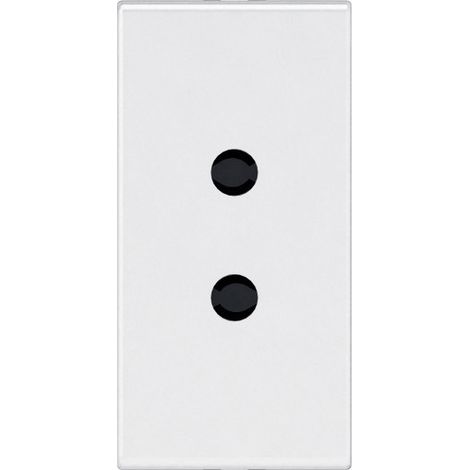 Legrand – Prise de courant 2 Pôles TBT 3A 15W – Blanc antimicrobien – Connexion par bornes à vis – Pour établissements de santé (1/4)