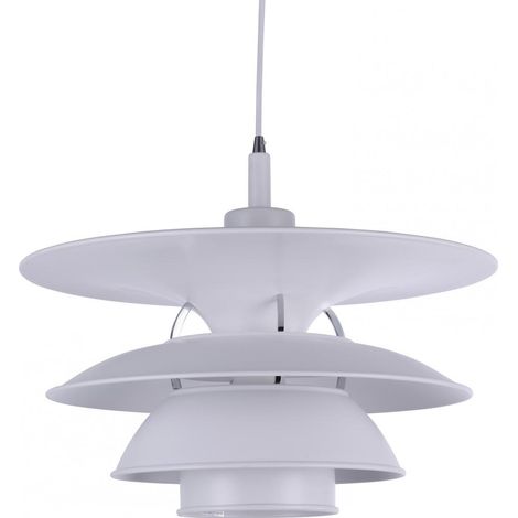 Lampadario PH 5-4½ Charlottenborg - metallo Bianco