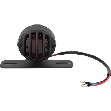 Feu arrière universel 12V pour moto vintage, lampe stop et feu arrière, accessoire de modification. (1/5)
