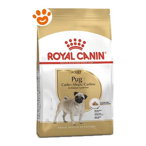 Royal Canin Dog BHN Adult Pug (Carlino) - Sacco 1,5 Kg - Cibo Secco Cani