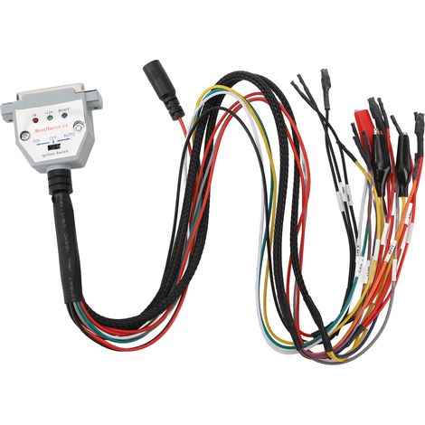 Câble DB25 Bench Pinout pour ECU avec 3 LED et Interrupteur, Compatible SM2 PRO et Interfaces J2534 VCI pour Lecture/Écriture BATT VCC KLINE CAN-L (1/5)
